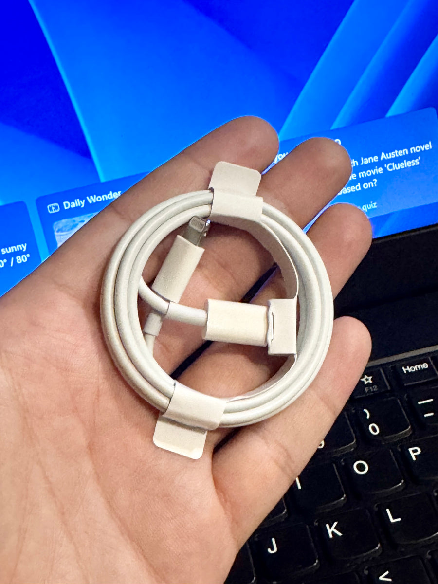 Apple Original Lightning to USB-C Cable – 100% Genuine (Open packaging, Box pulled)