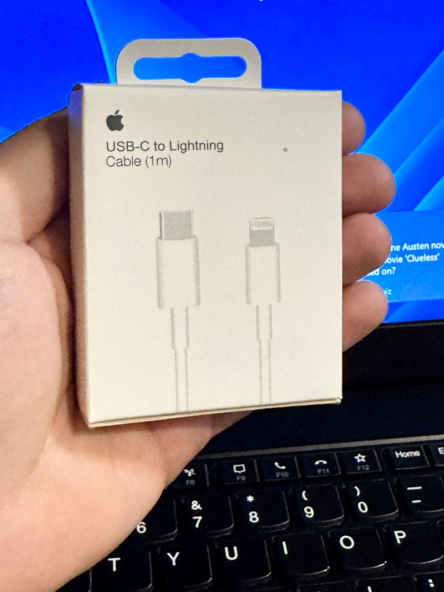 Apple Type C to Lightening – Box Packed - Gold Pins - High Quality Fast Charging Cable