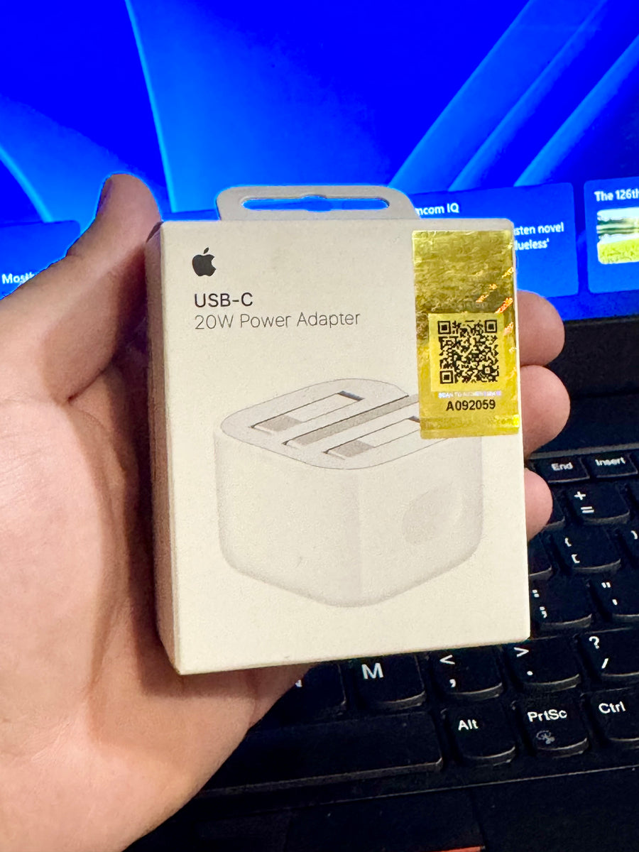 20W Apple 3 Pin Fast Charger Adapter | High Quality Compatible | Non-Original