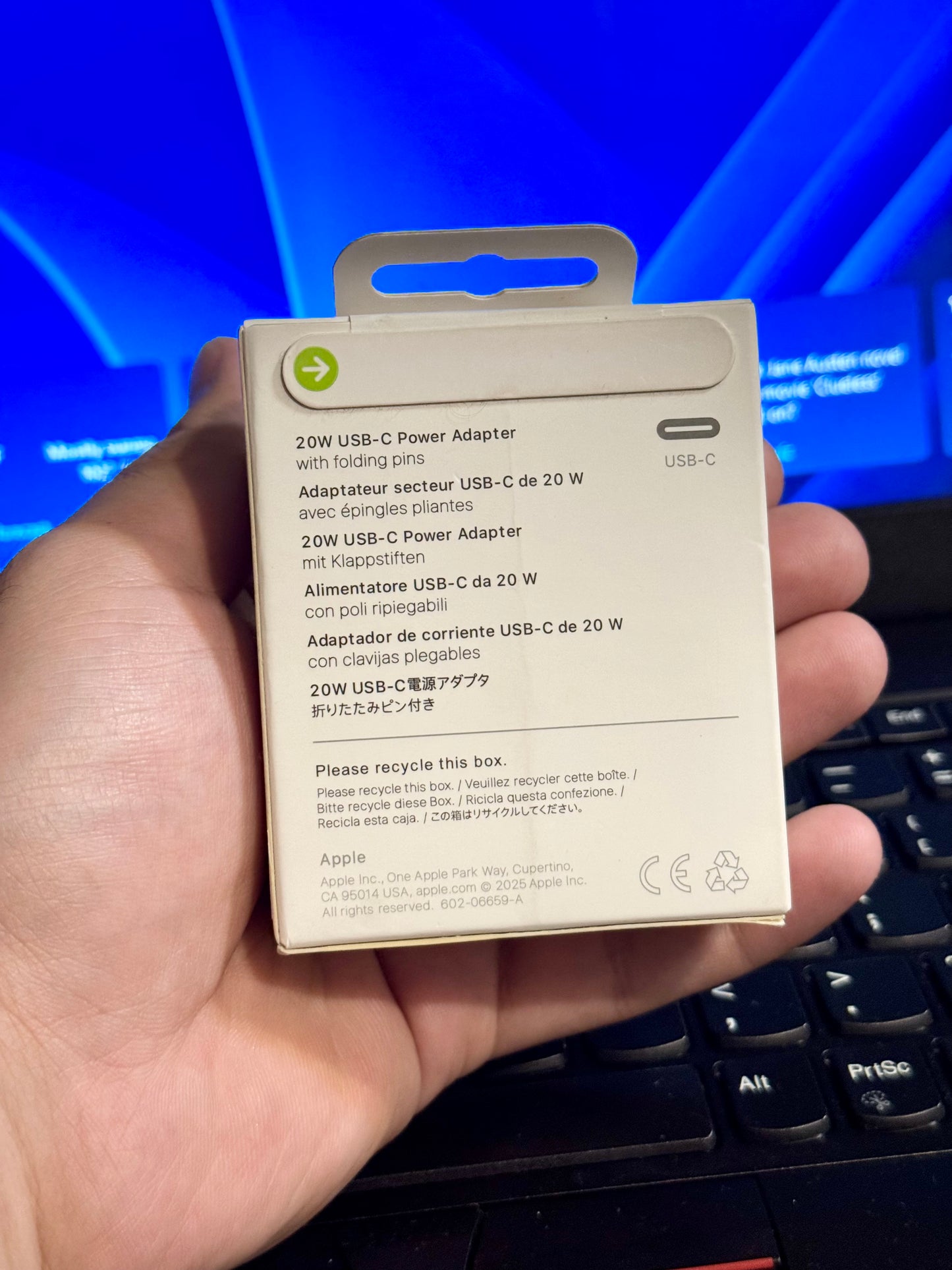 20W Apple 3 Pin Fast Charger Adapter | High Quality Compatible | Non-Original