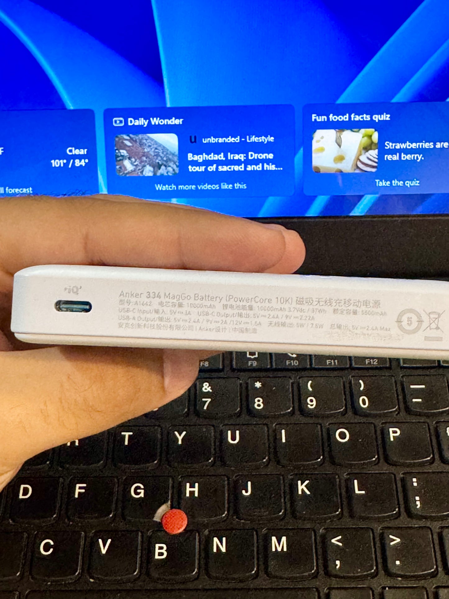 Anker 334 MagGo PowerCore 10K (A1642) – 100% Original with 3 Month Warranty (Open Packaging)
