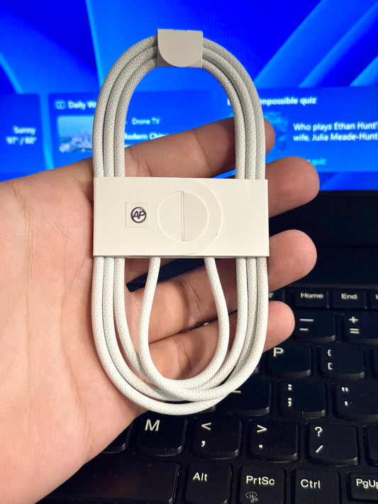 Apple USB-C to USB-C Cable (100% Original) – Box Pulled | 1 Year Warranty