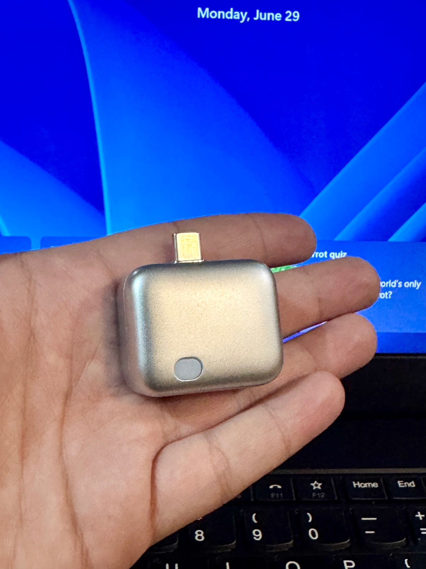 Smart Type-C Charge Guard | Auto Power Disconnect at 100% Battery | Battery Protection Adapter | USB-C Charging Protector