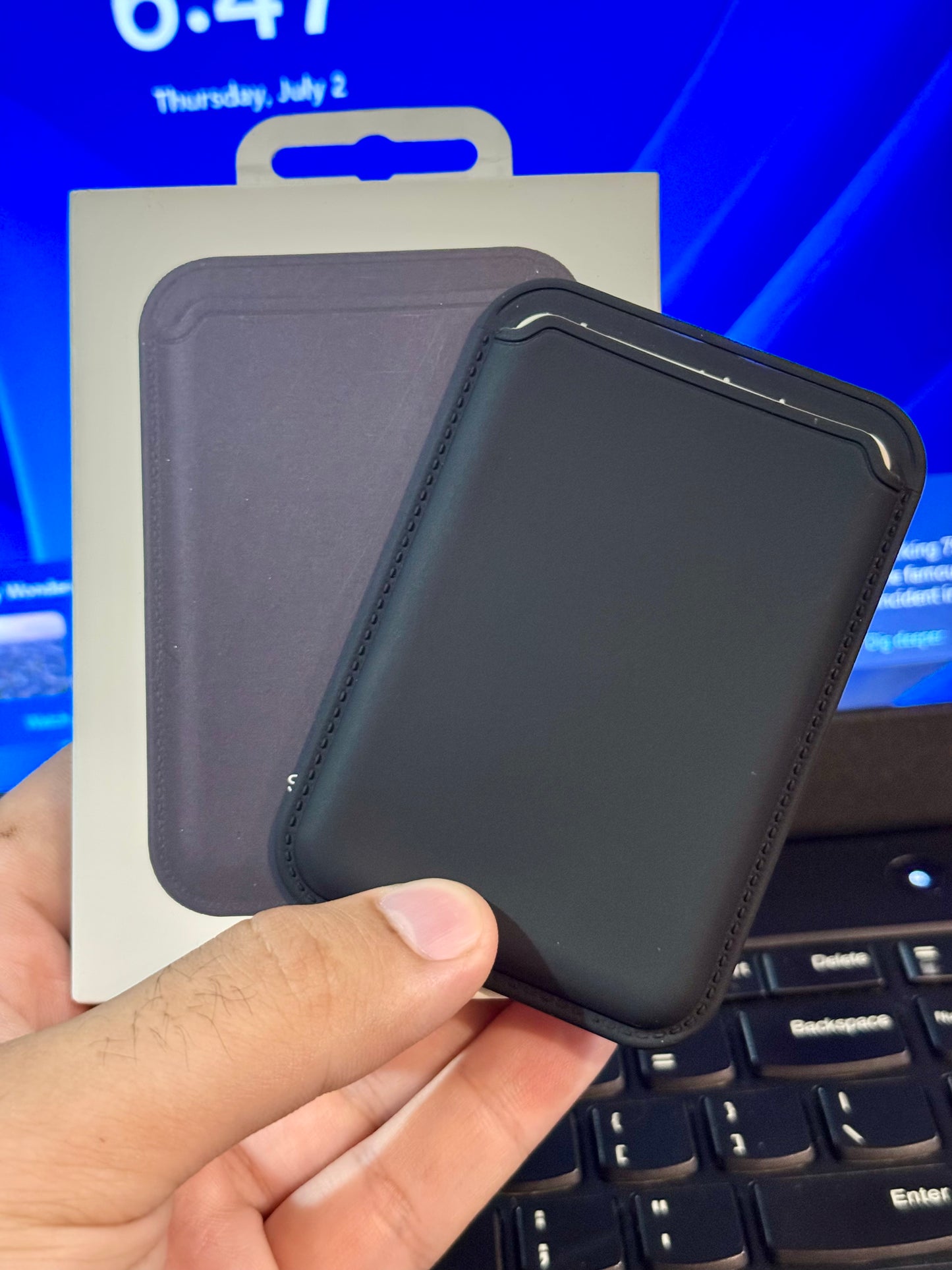 Silicone MagSafe Wallet – Strong Magnetic Card Holder for iPhone