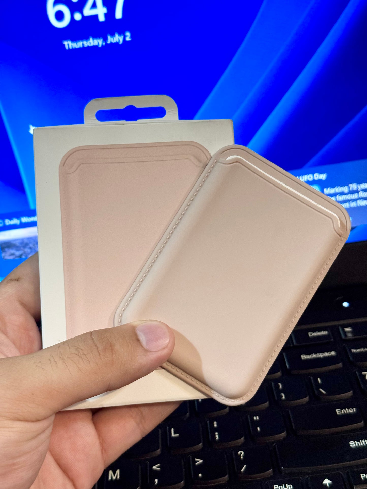 Silicone MagSafe Wallet – Strong Magnetic Card Holder for iPhone