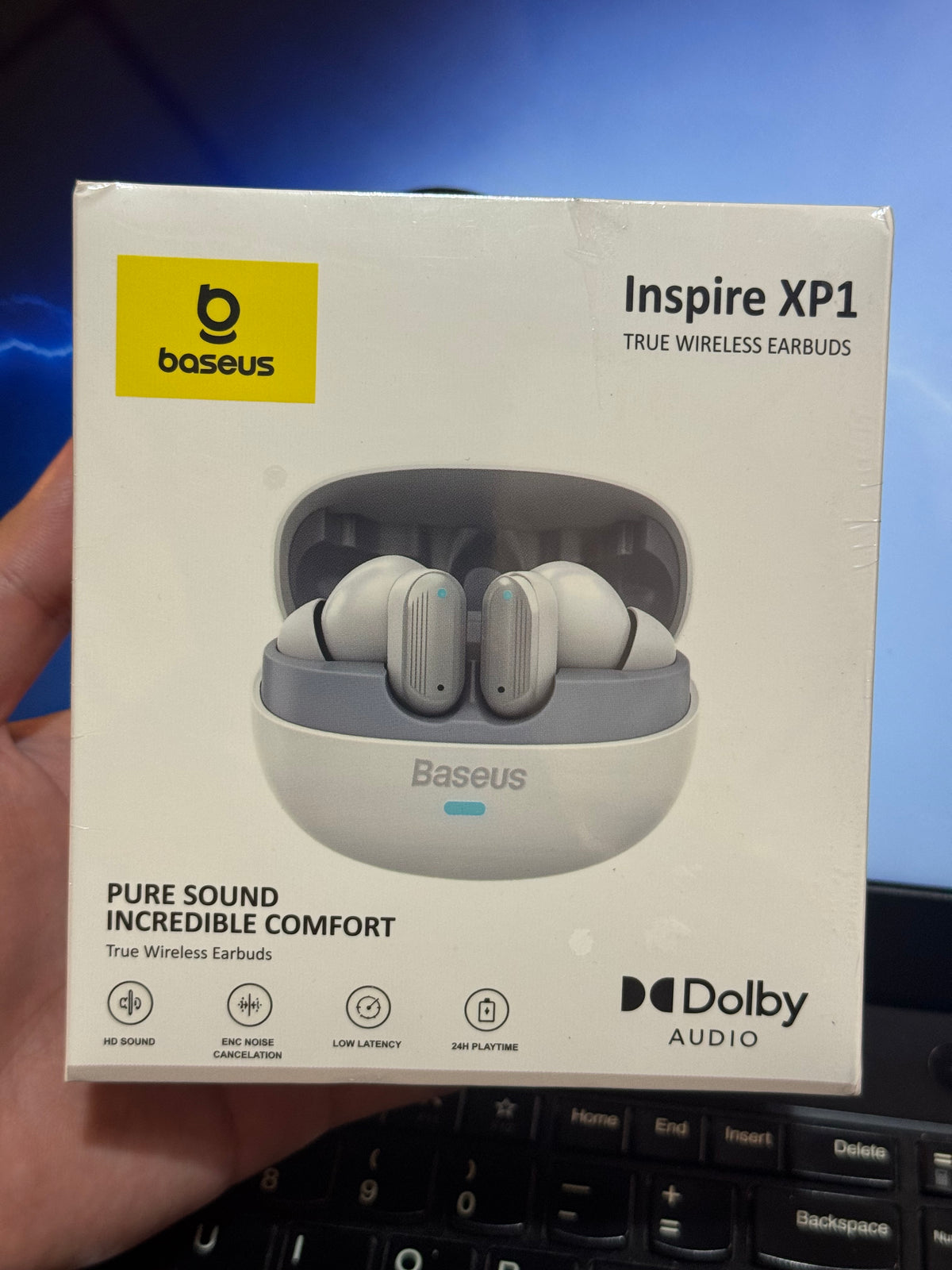Baseus Inspire XP1 True Wireless Earbuds – ENC Noise Cancellation | Dolby Audio | 24H Playtime