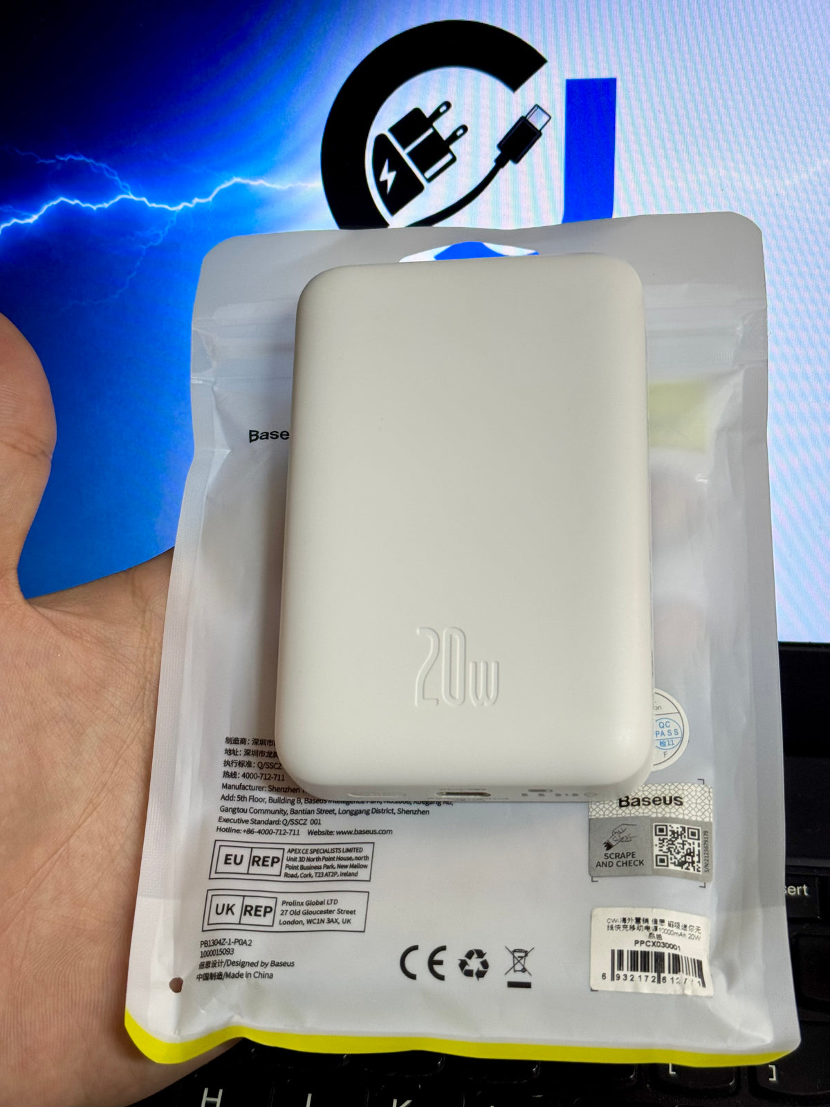 Baseus Magnetic Mini Wireless Power Bank 10000mAh 20W | 100% Original