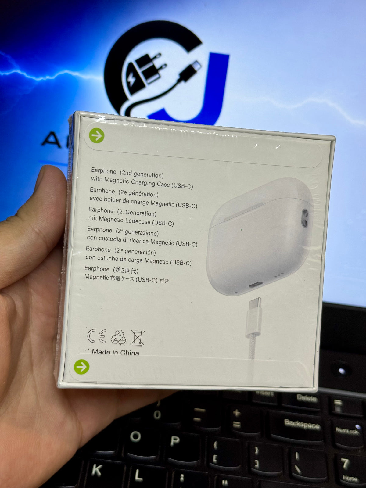 AirPods Pro 2nd Generation – ANC | Magnetic Wireless Charging | Fully Functional