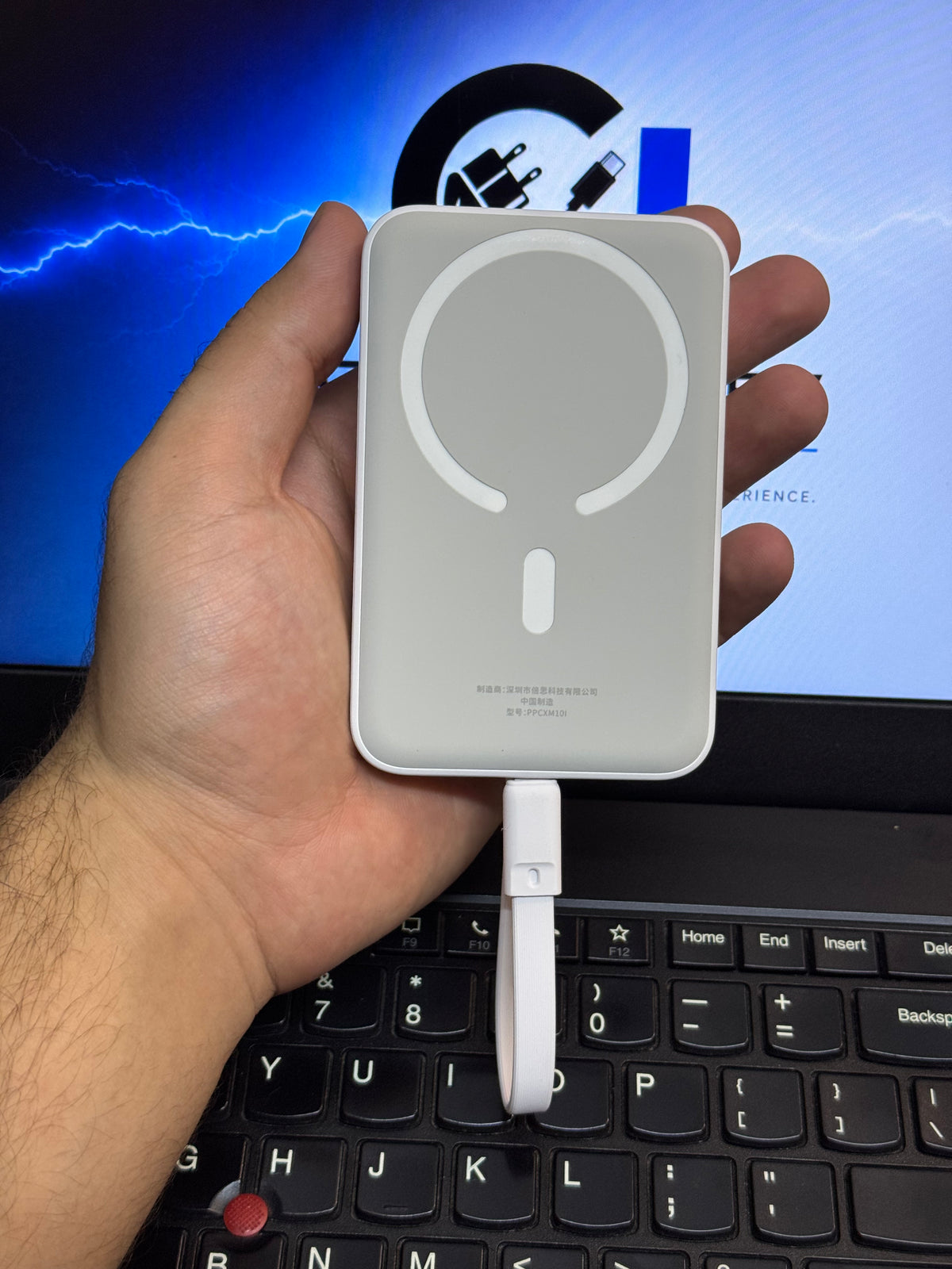 Baseus Magnetic Mini Power Bank 10000mAh 20W with Built-in Lighting Cable | 100% Original