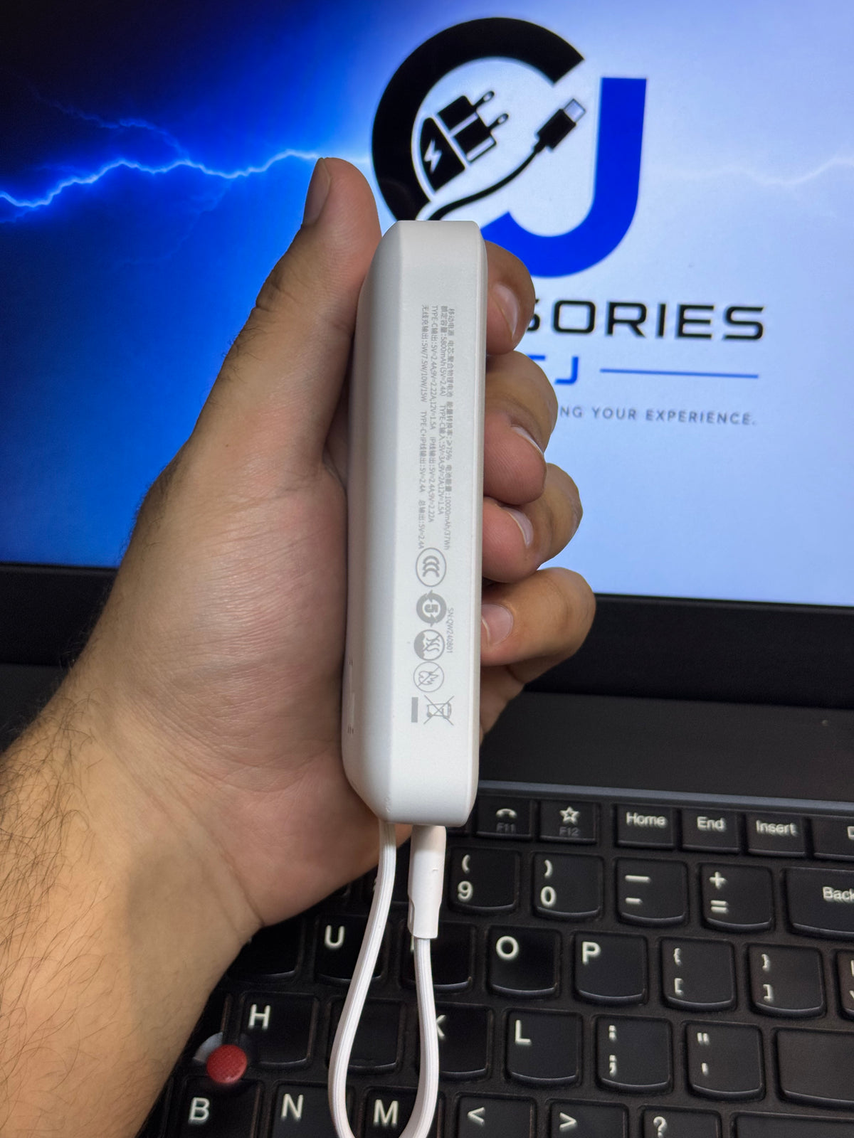 Baseus Magnetic Mini Power Bank 10000mAh 20W with Built-in Lighting Cable | 100% Original