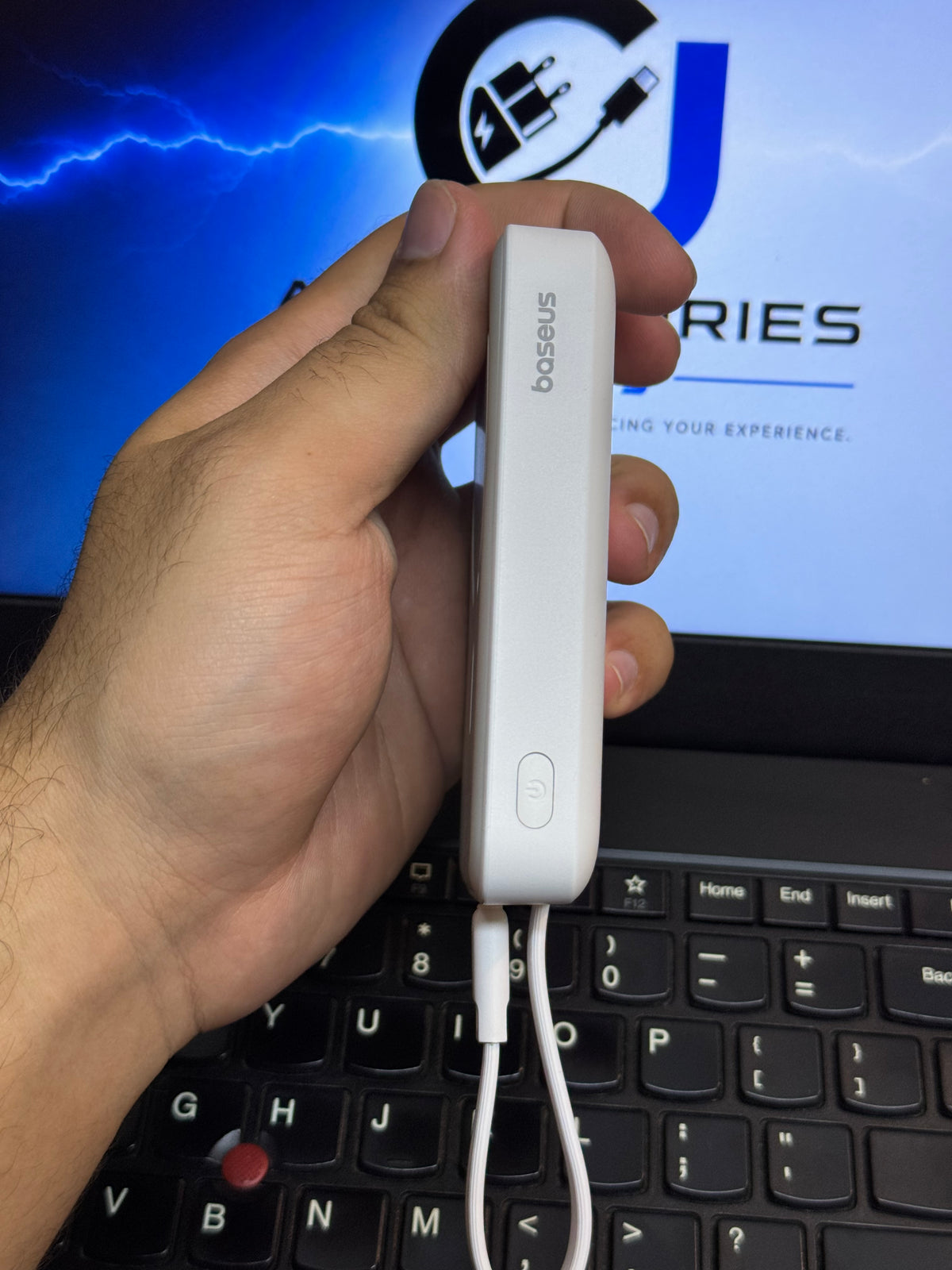 Baseus Magnetic Mini Power Bank 10000mAh 20W with Built-in Lighting Cable | 100% Original