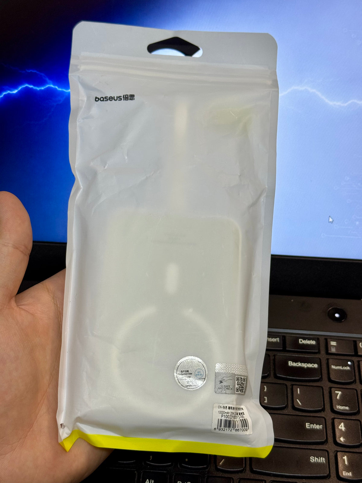 Baseus Magnetic Mini Power Bank 10000mAh 20W with Built-in Lighting Cable | 100% Original