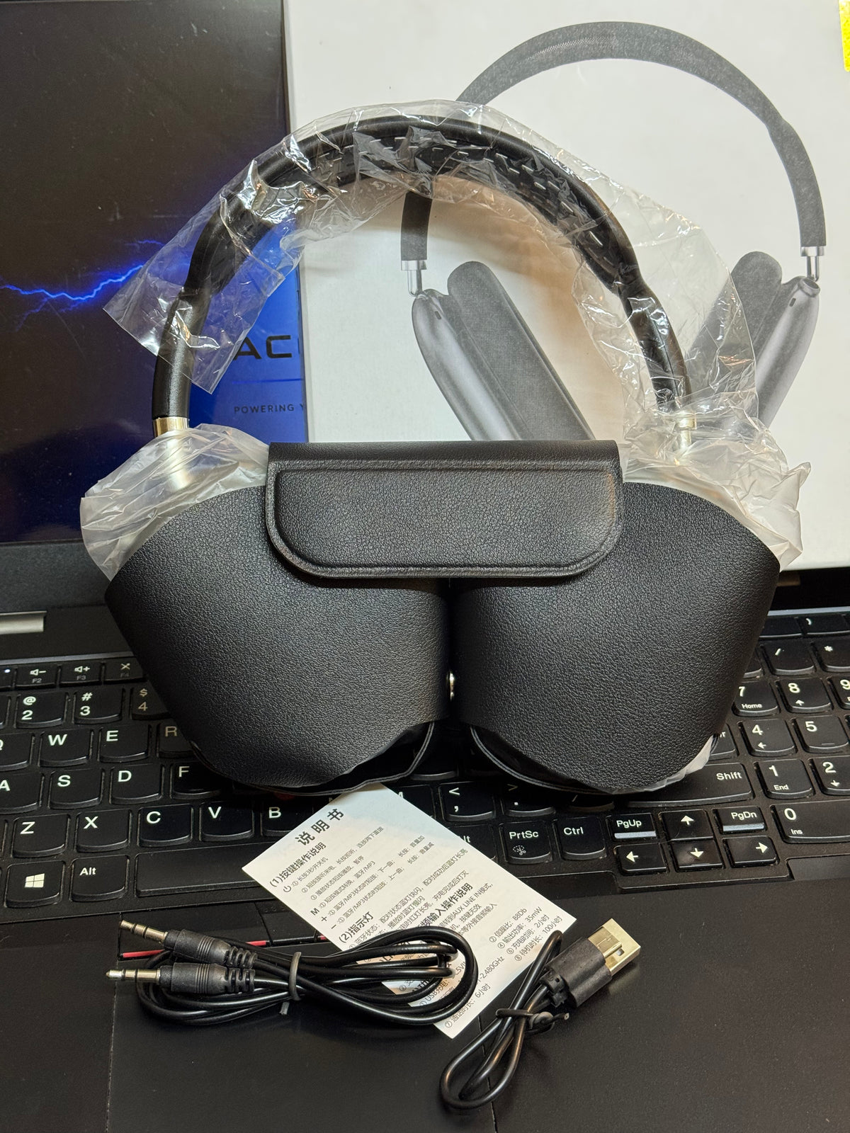 Apple AirPods Max Headphones ( with Leather Case & Pop Up )
