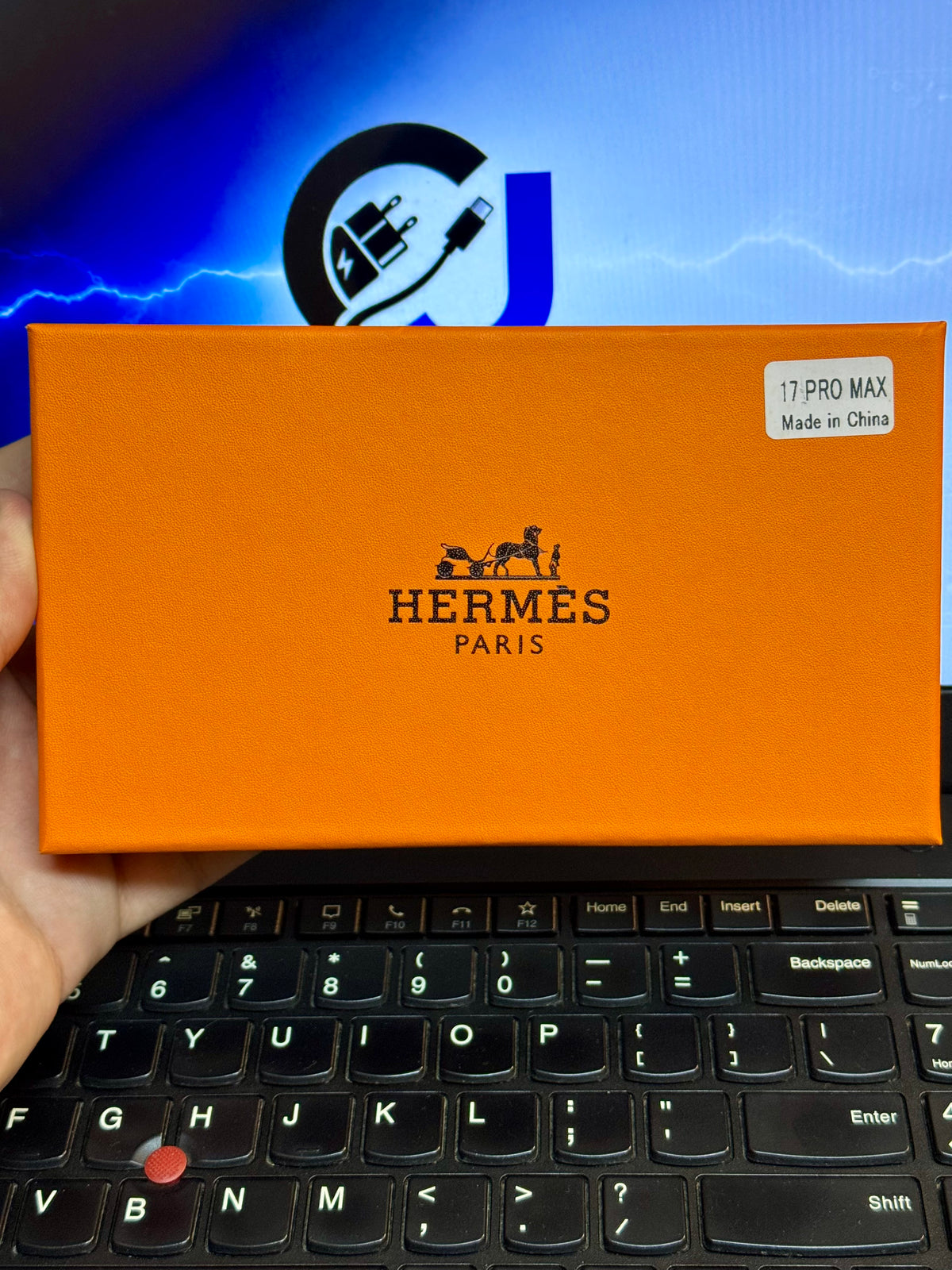 Hermès Paris Classic Gray Luxury Phone Case – All iPhone Models