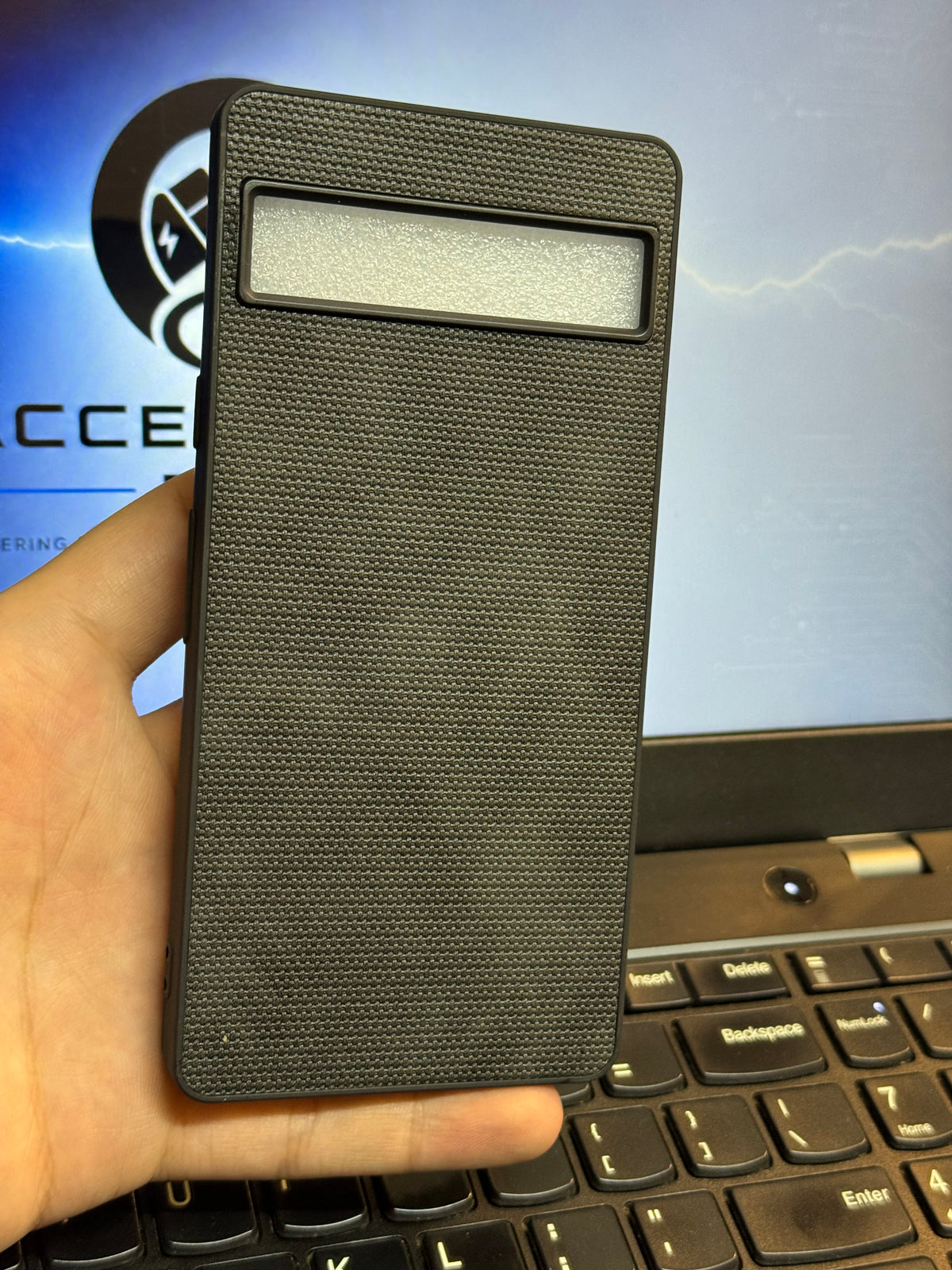 Google Pixel Premium Fabric-Textured Protective Case – Elegant & Stylish Design
