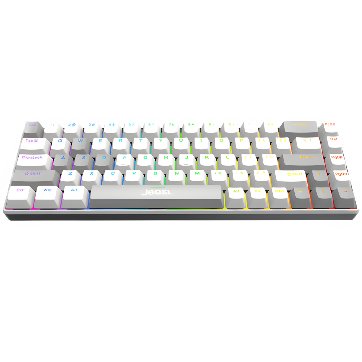 JEDEL KL141 68-Key RGB Mechanical Gaming Keyboard with Extra Grey Keycaps Included